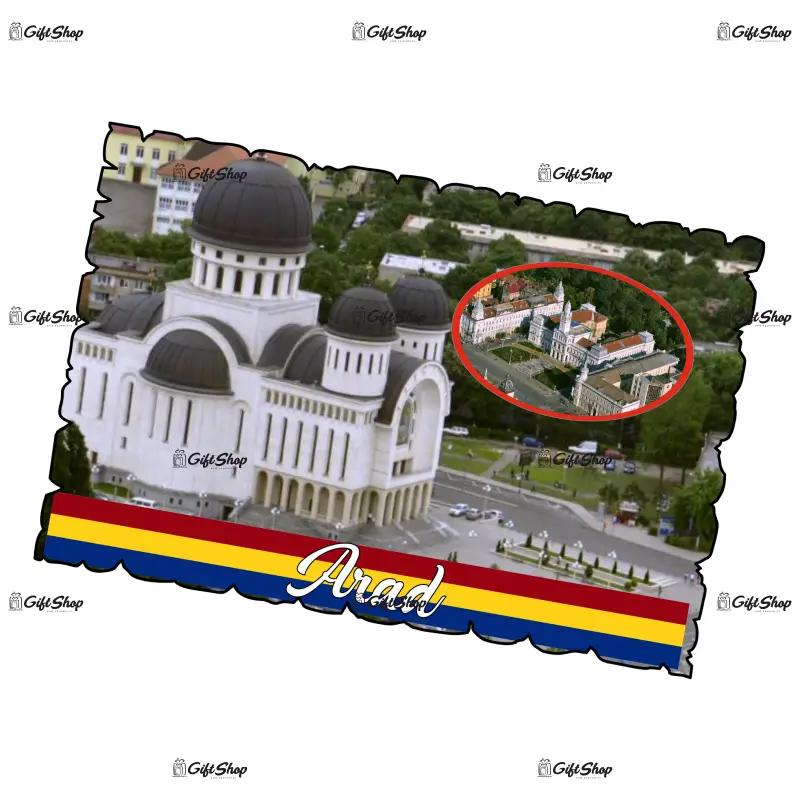 Arad, romania, magnet frigider mgs005